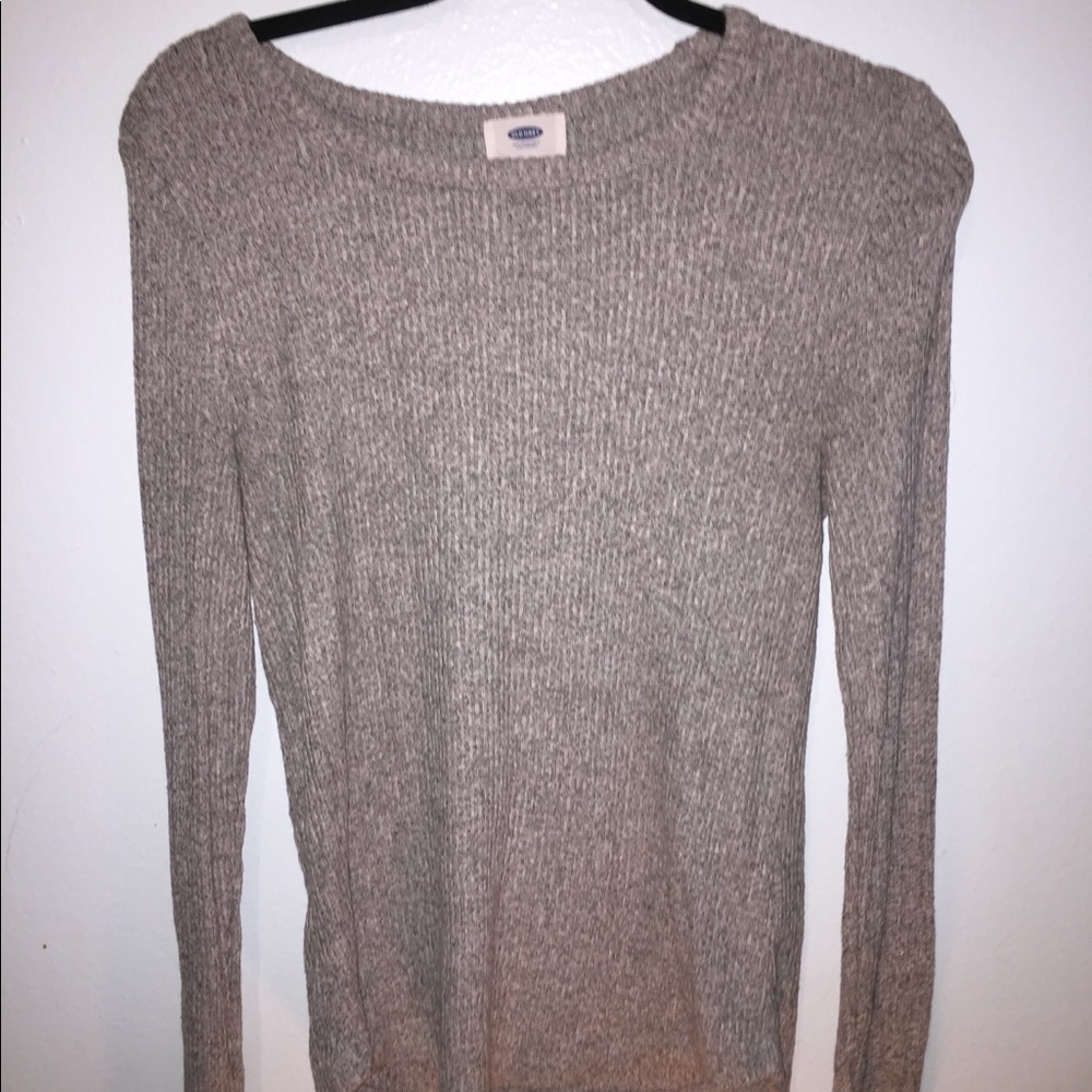 It’s a long sleeve fuzzy shirt